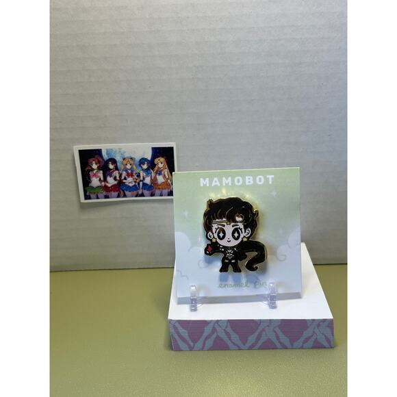 Mamobot Sailor Moon Anime Pin Senshi Dolls Sailor Starlights Sailor Star Fighter - Picture 1 of 10